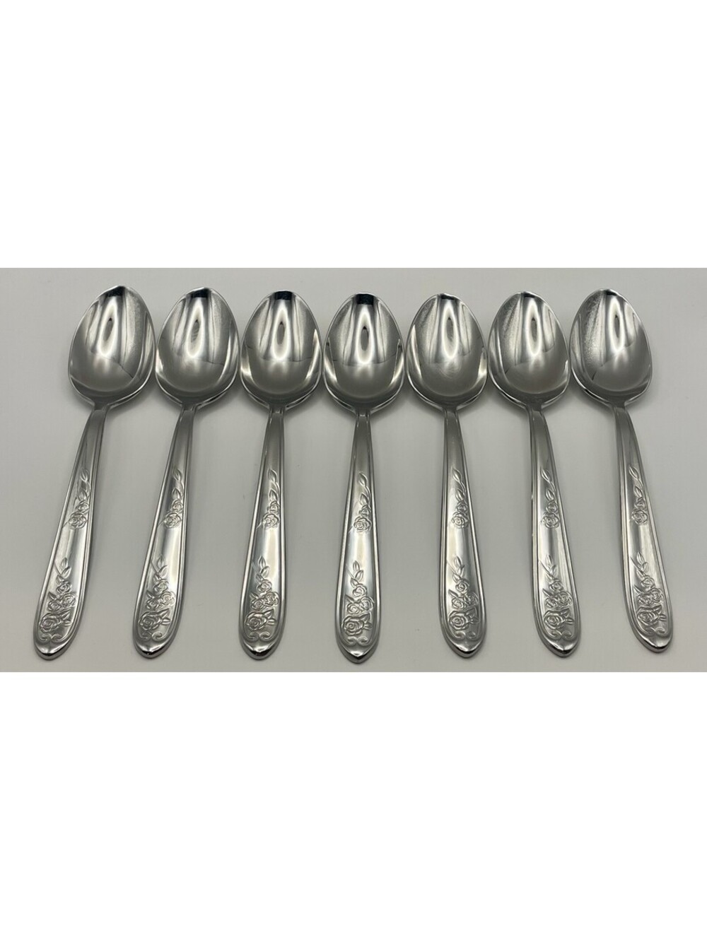(7) Lenox ACCOUTREMENTS Stainless 18/10 Place Spoon Lot ~ 7”
